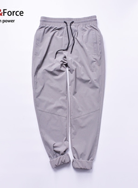 Ares＆Force户外速干裤 男女春夏轻薄透气弹力快干裤登山大码长裤