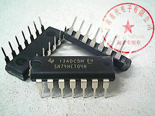 SN74HCT04N  ,TI/MOT,  MC74HCT04AN〖正品〗赛格市场G332室 现货
