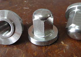 靖江化工泵 不锈钢离心泵 IH不锈钢叶轮螺母盖形 轴母 M14*1.5