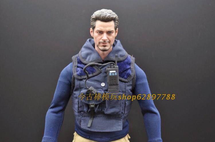 1/6 兵人特种部队特警消防员对讲机步话机 通讯设备