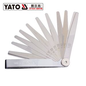 。YATO易尔拓A类不锈钢塞尺薄厚规间隙尺YT-7220 7221 7222 7223