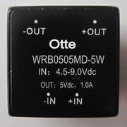 Otte宽电压4.5-9V输入DCDC电源模块转5V隔离稳压 WRB0505MD-5W