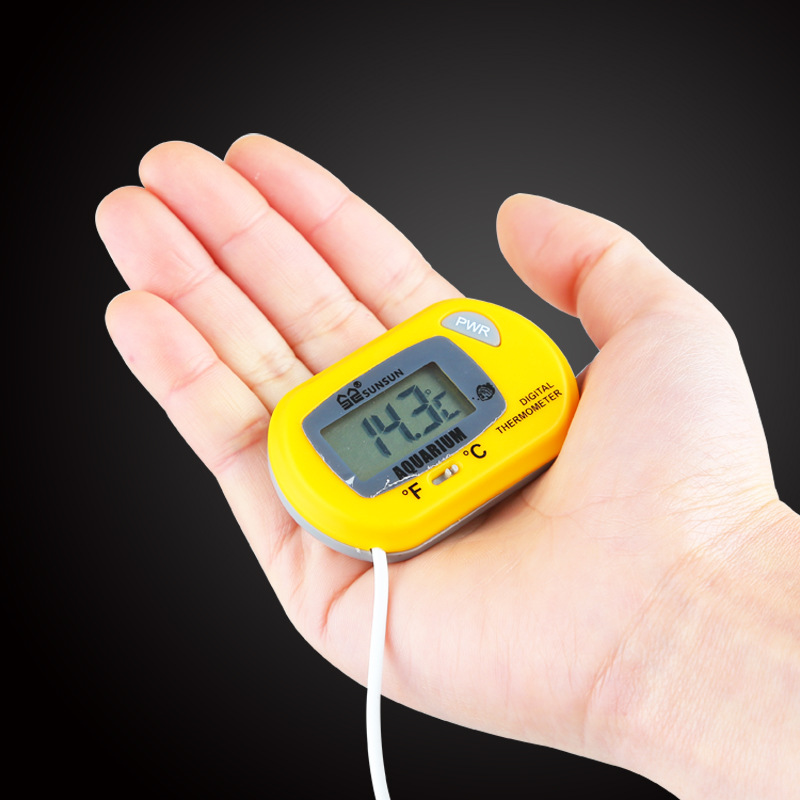 森森水族箱鱼缸电子温度表养鱼温度计精准易读液晶显示水温表计