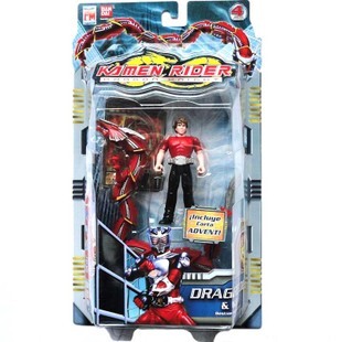 全场特价包邮 假面骑士 龙骑 美版 连契约兽 无双龙 4寸