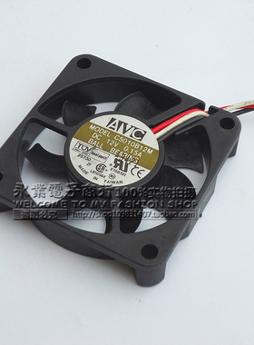 原装AVC奇宏 5cm 5010双滚珠机箱CPU风扇 12V 0.15A C5010B12M