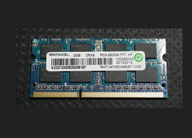 记忆科技ddr32g10661067笔记本内存条pc38500