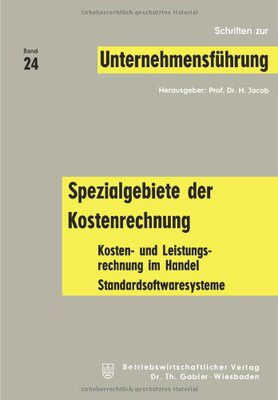 【预售】Spezialgebiete Der Kostenrechnung: Kosten- Und...