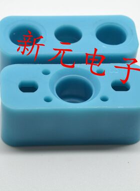 蓝色直线轴承座 内孔直径12MM 15MM 轴承/培林6MM 8MM轴承固定座