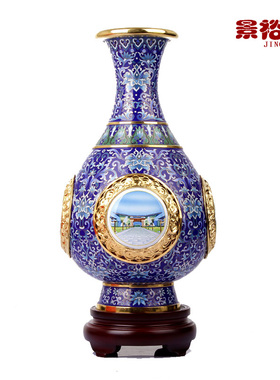 客厅景裕泰铜手工艺品