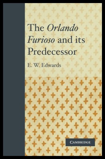 【预售】The Orlando Furioso and Its Predecessor