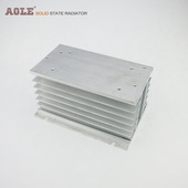 150W 80风冷降温座AH 三相固态继电器散热片工业铝散热器150 100