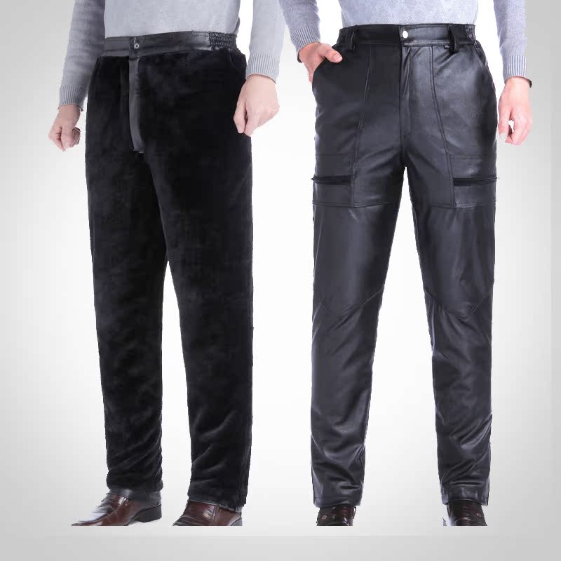 Pantalon cuir homme droit - Ref 1488060 Image 1