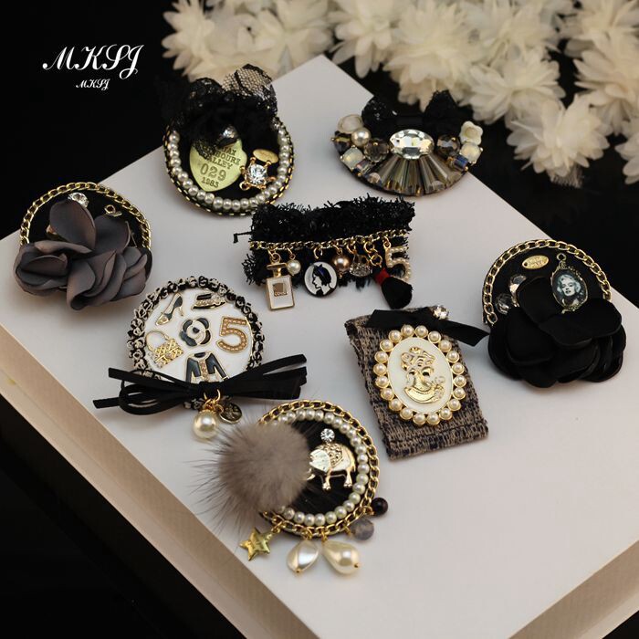 Broche femme en Matériau mixte - Ref 1171203 Image 1