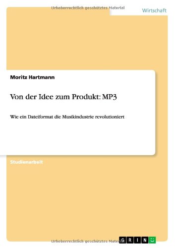 【预售】Von Der Idee Zum Produkt: MP3