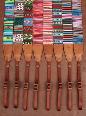 cam-in 棉织系列波西米亚款 通用单反微单相机背带 肩带  CS067