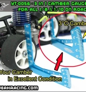 YR高精度调车工具 camber 车高尺 比赛标准测量工具 四轮平衡工具