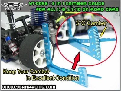 YR高精度调车工具 camber 车高尺 比赛标准测量工具 四轮平衡工具