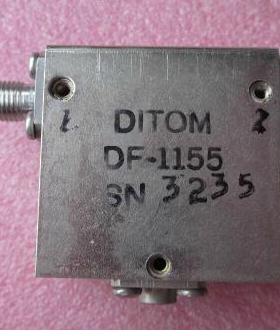 美国DITOM进口 DF-1155 1080-1350MHz SMA RF 射频微波同轴隔离器