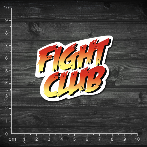 发10张 恶搞 魂斗罗版搏击俱乐部 Fight Club 笔记本贴纸酒吧贴纸