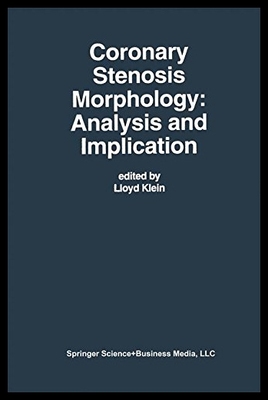 【预售】Coronary Stenosis Morphology: Analysis and Implic