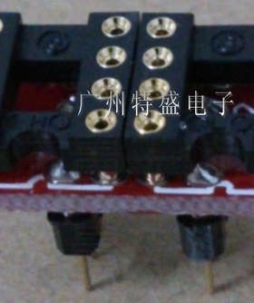 单运放转双运放 AD79  AD847 OPA627 OPA637 转接插座