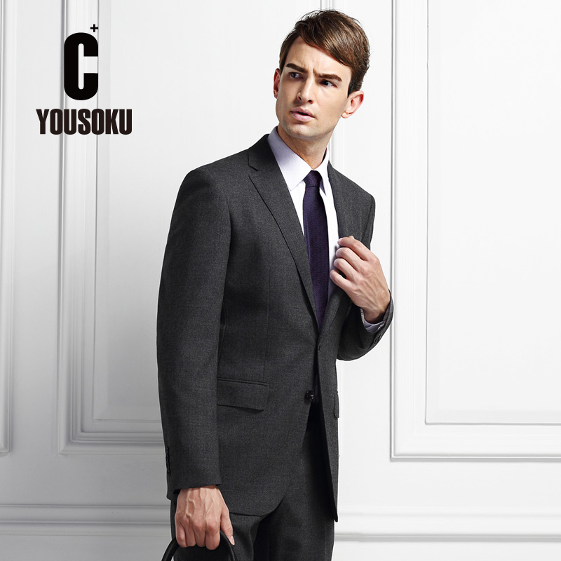 Costume homme YOUSOKU en laine pour automne - Ref 1579842 Image 1