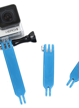 山狗gopro配件 hero4/3+/3hero6/5 3向加长调节链接配件 转接链接