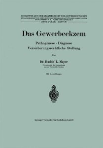 【预订】Das Gewerbeekzem: Pathogenese . Diag...