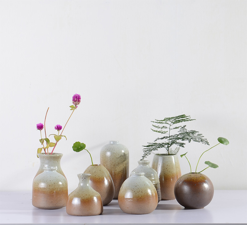 创意陶瓷花瓶小花插水培花盆床头