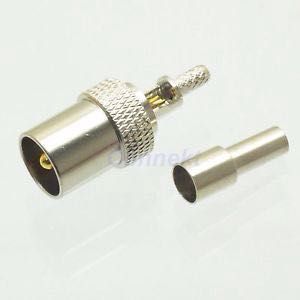 IEC DVB-T TV公头-1.5 接RG316 RG174 LMR100电缆