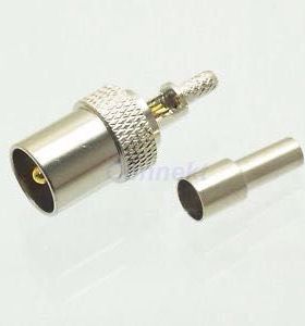 IEC DVB-T TV公头-1.5 接RG316 RG174 LMR100电缆