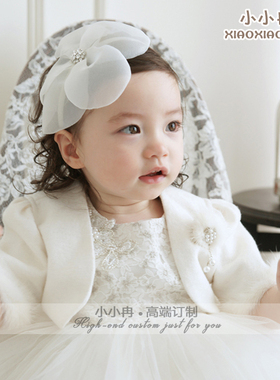 新款韩版大花朵发饰发夹发箍 花童礼服配饰演出发卡手工制作女