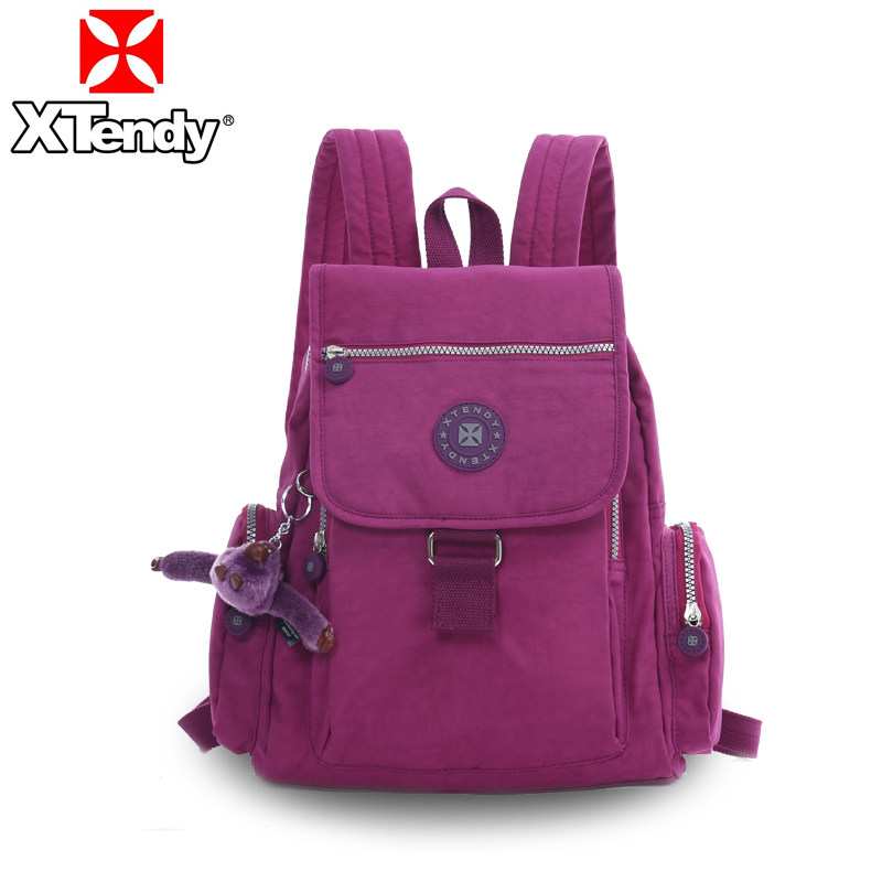 休闲小包双肩背包尼龙包学生书包水洗布包XTendy正品防水超轻超柔