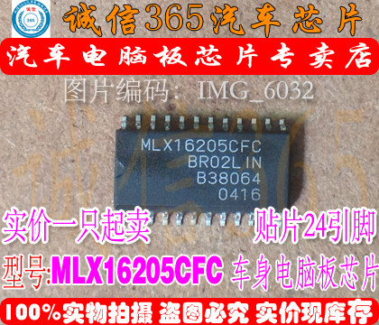 MLX16205CFC  汽车电脑板常用易损芯片IC 现货 - 实物图