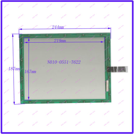 N010-0551-T622 触摸外屏 手写屏 原装正品  244*187 工控屏