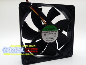 建准SUNON EEC0251B1-0000-G99 12025 12CM 12V 5.4W机柜散热风扇