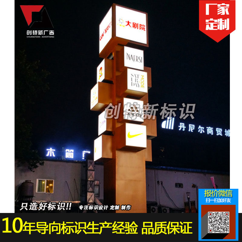 定制精神堡垒导向牌立式素材模板 定制精神堡垒导向牌立式图片下载 小麦优选