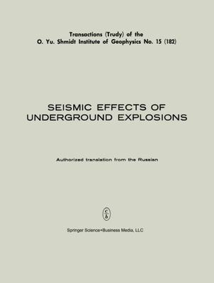 【预订】Seismic Effects of Underground Explo...