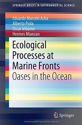 【预订】Ecological Processes at Marine Fronts