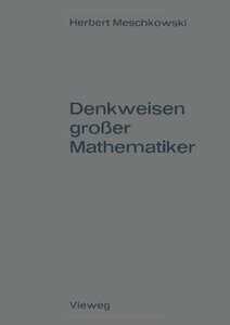【预售】Denkweisen Grosser Mathematiker: Ein Weg Zur G...