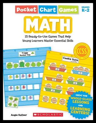 【预售】Pocket Chart Games: Math: 15 Ready-To-