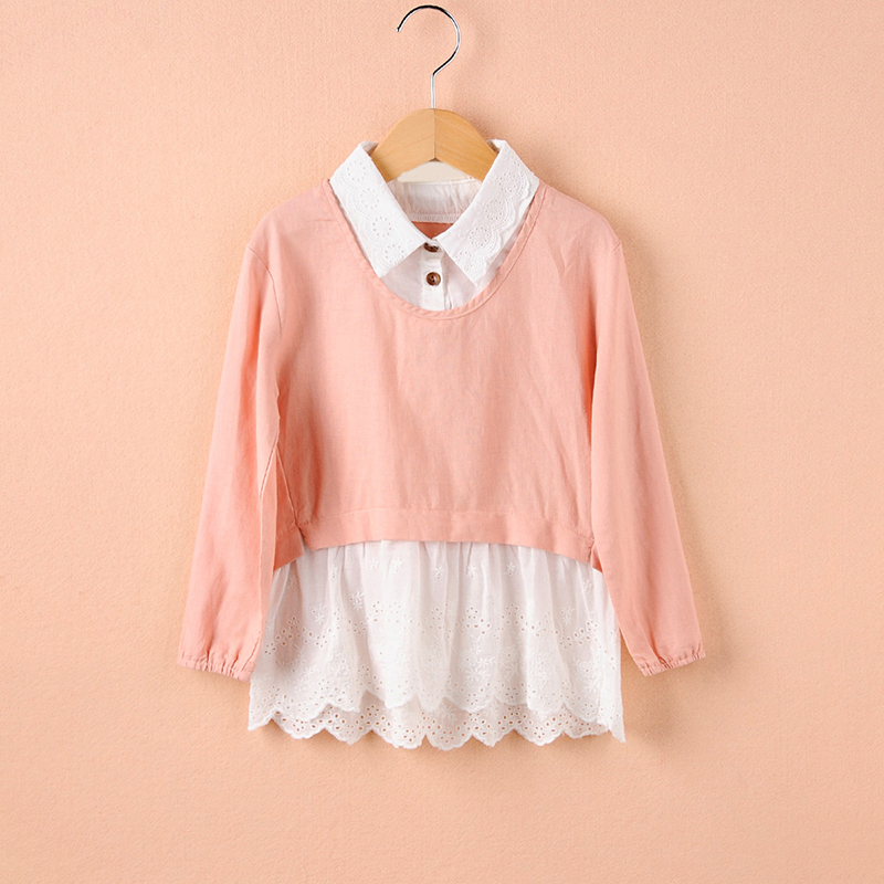 Chemise fille à manche longue - Ref 2084672 Image 1