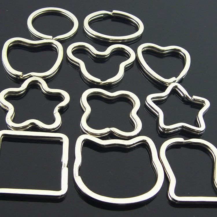 DIY銀色異形鑰匙扣圈鑰匙環鏈挂件 個性創意卡通米奇愛心五角星在類目 節慶用品/禮品, 創意禮品, 鑰匙扣中 - 來自Buy2taobao.com提供專業的淘寶代購服務