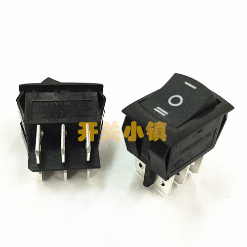 CANAL台湾嘉尼进口船型开关 KCD1-203款6脚3档 MR3-230-C6-BB型号