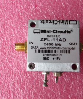 MINI进口 ZFL-11AD 2-2000MHz 10dB SMA接头 微波大器 射频放大器