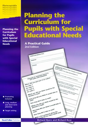 【预售】Planning the Curriculum for Pupils with Specia... 书籍/杂志/报纸 原版其它 原图主图