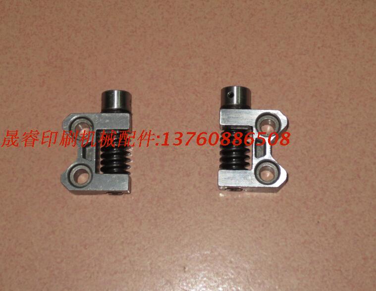 海德堡印刷机配件SM/CD102 墨辊水辊压力调节蜗杆总成 单个价格图片