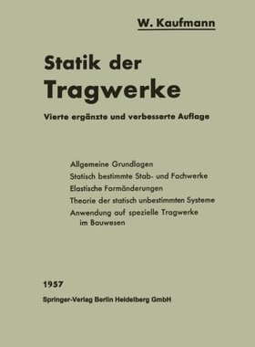 【预订】Statik Der Tragwerke