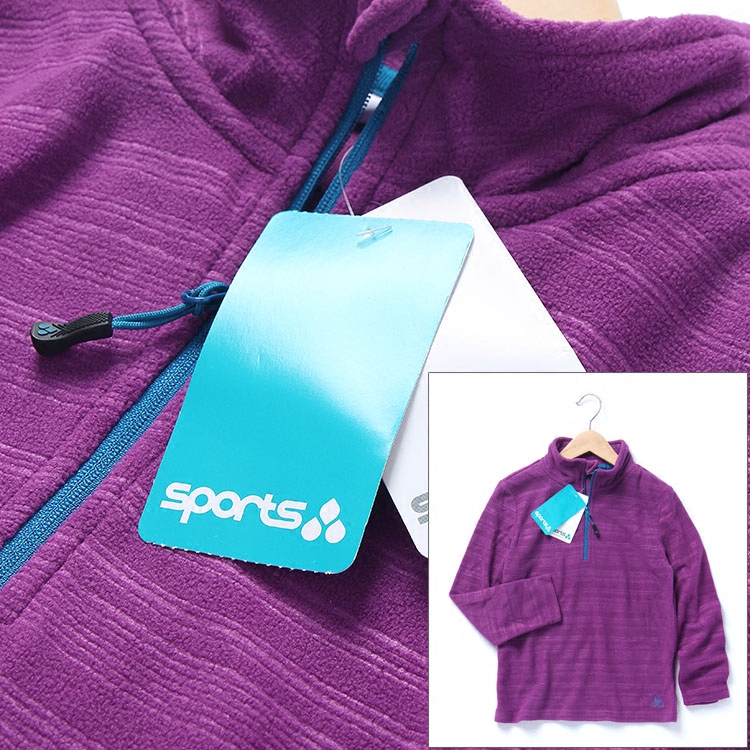 外贸童装女童立领套头外套原单尾货出口宝宝春秋户外摇粒绒抓绒衫,童装/婴儿装/亲子装,普通外套,淘宝优惠券,粉丝福利购,淘宝优惠卷