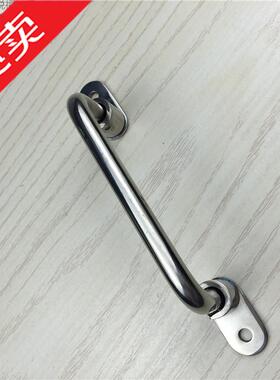 实拍海坦不锈钢LS506-138折叠弯头拉手不锈钢工具箱UWFASNS138
